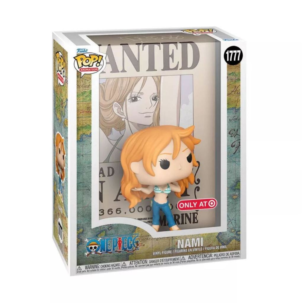 Funko POP One Piece 1777 Nami (Wanted Poster) Target Exclusive