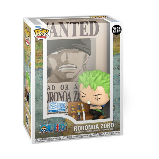 Funko POP One Piece 2124 Roronoa Zoro (Wanted Poster) Exclusive