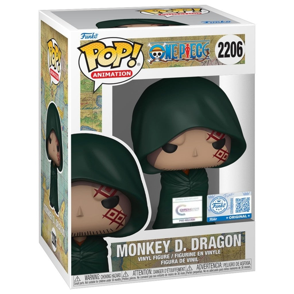 Funko POP One Piece 2206 Monkey D. Dragon Chrono Toys Exclusive (PR)