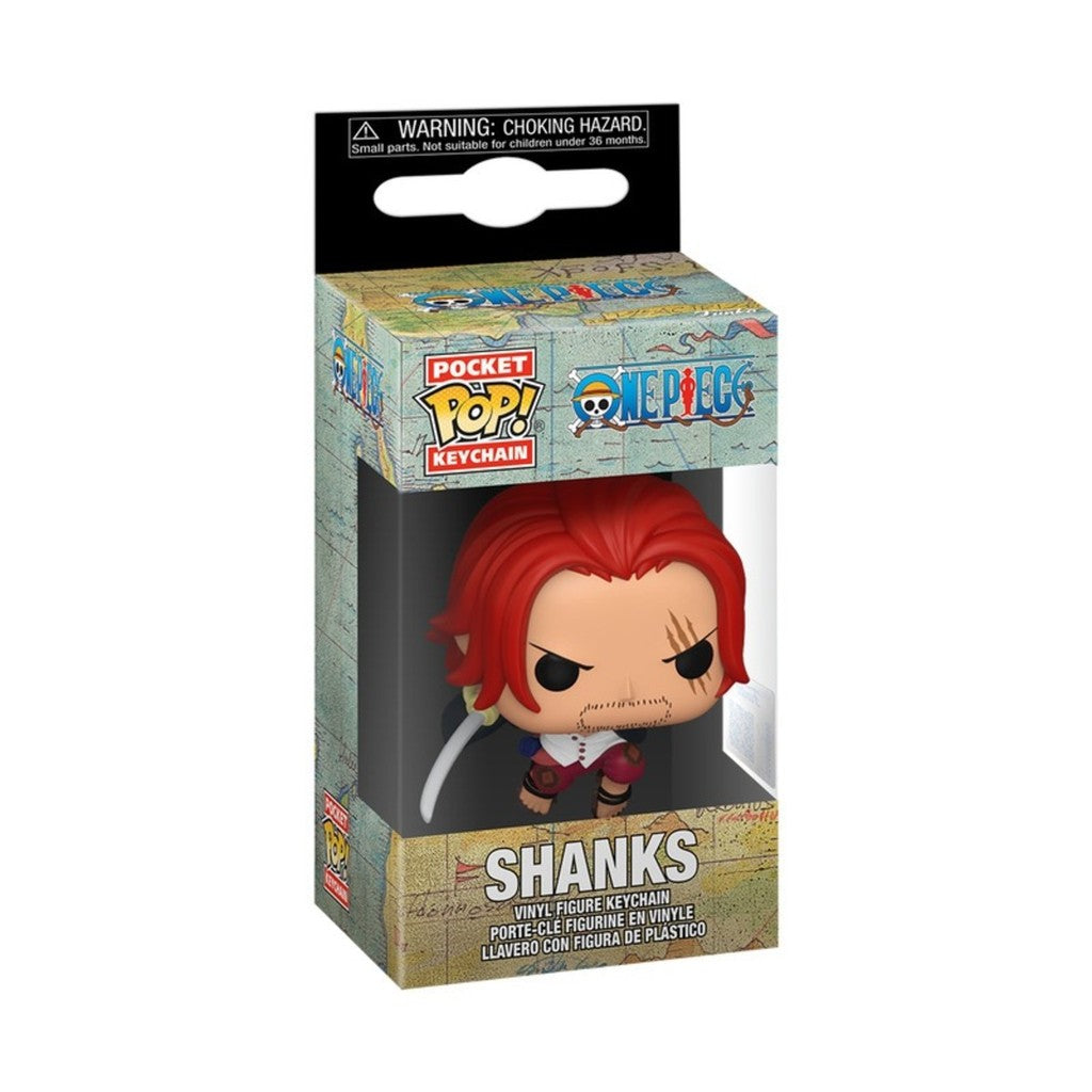 Funko POP One Piece Shanks Pocket Pop! Key Chain Exclusive