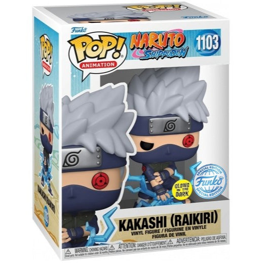 Funko POP Naruto Shippuden 1103 Kakashi (Raikiri) GITD (SE)