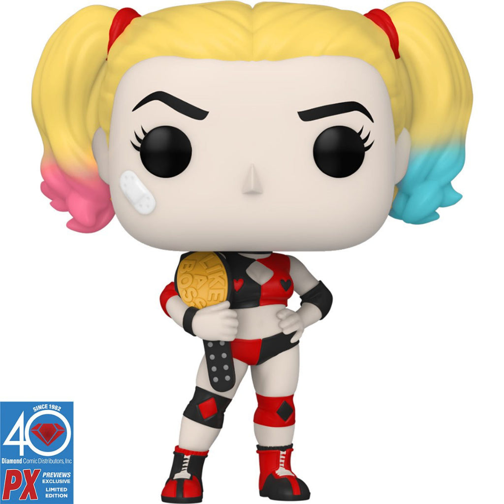 Funko POP DC Comics 436 Harley Quinn with Belt PX Exclusive