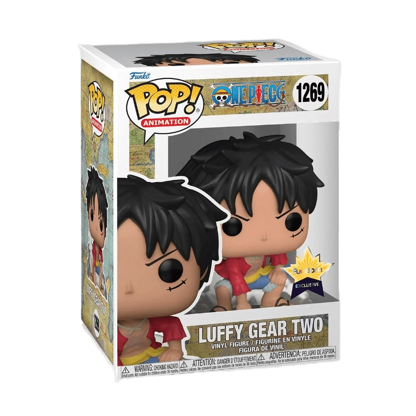 Funko POP One Piece 1269 Luffy Gear Two Fundom Exclusive