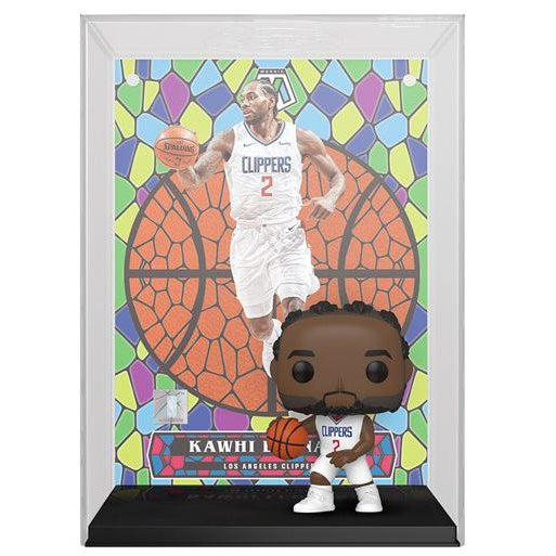 Funko POP NBA 14 Kawhi Leonard Trading Card Figure with Case Mosaic