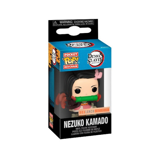 Funko POP Demon Slayer Nezuko Kamado Pop! Key Chain Boxlunch Exclusive