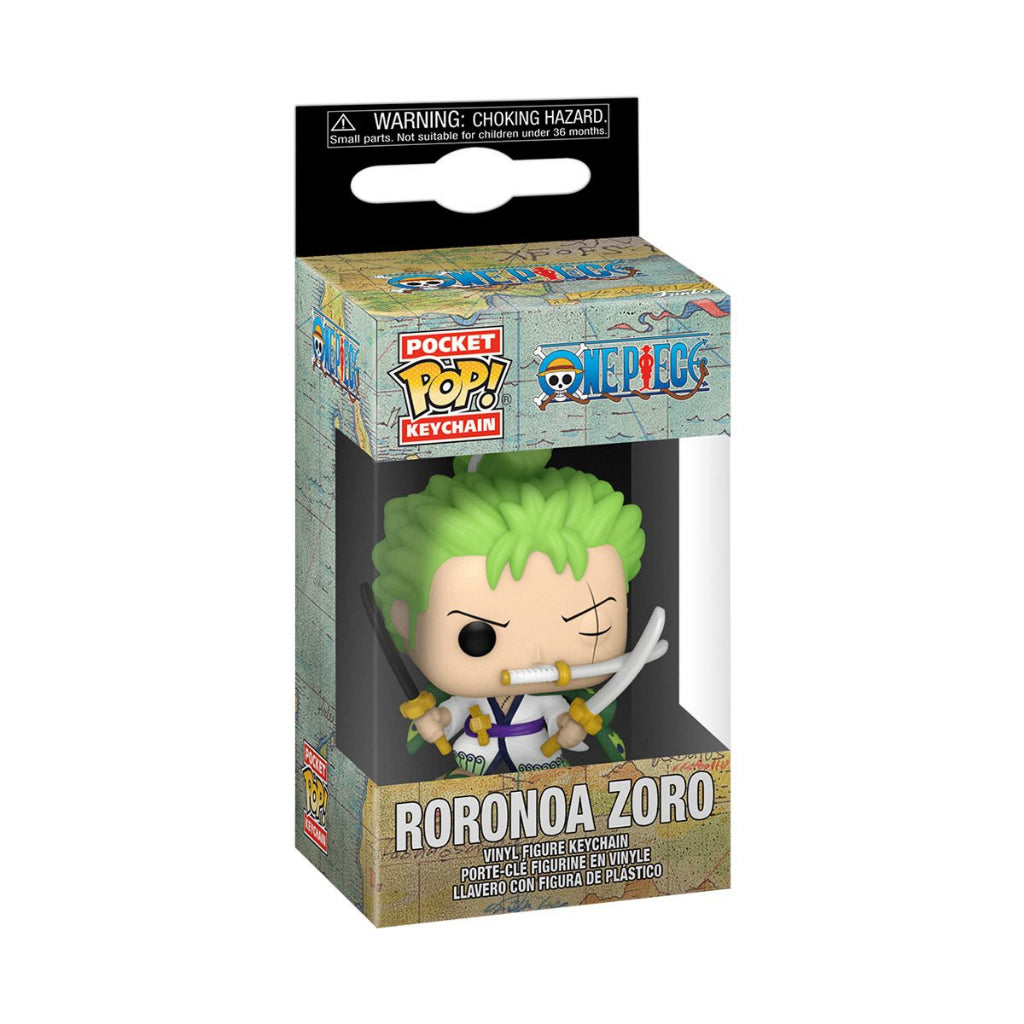 Funko POP One Piece Roronoa Zoro Pocket Pop! Key Chain