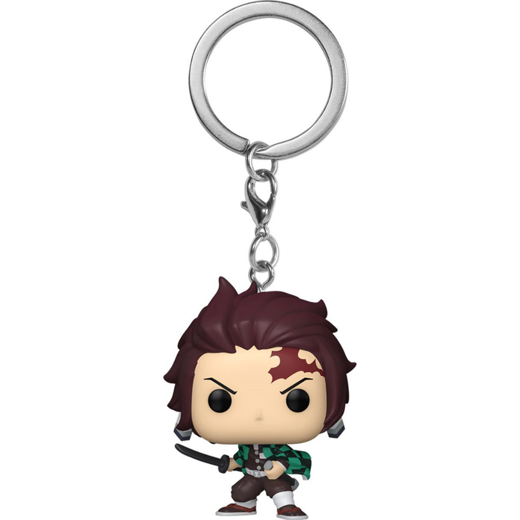 Funko POP Demon Slayer: Kimetsu No Yaiba Tanjiro Kamado Pocket Pop! Key Chain