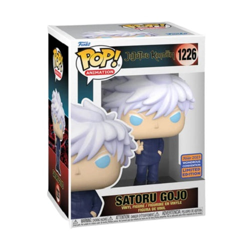 Funko POP Jujutsu Kaisen 1226 Satoru Gojo 2023 Wondrous Convention Exclusive