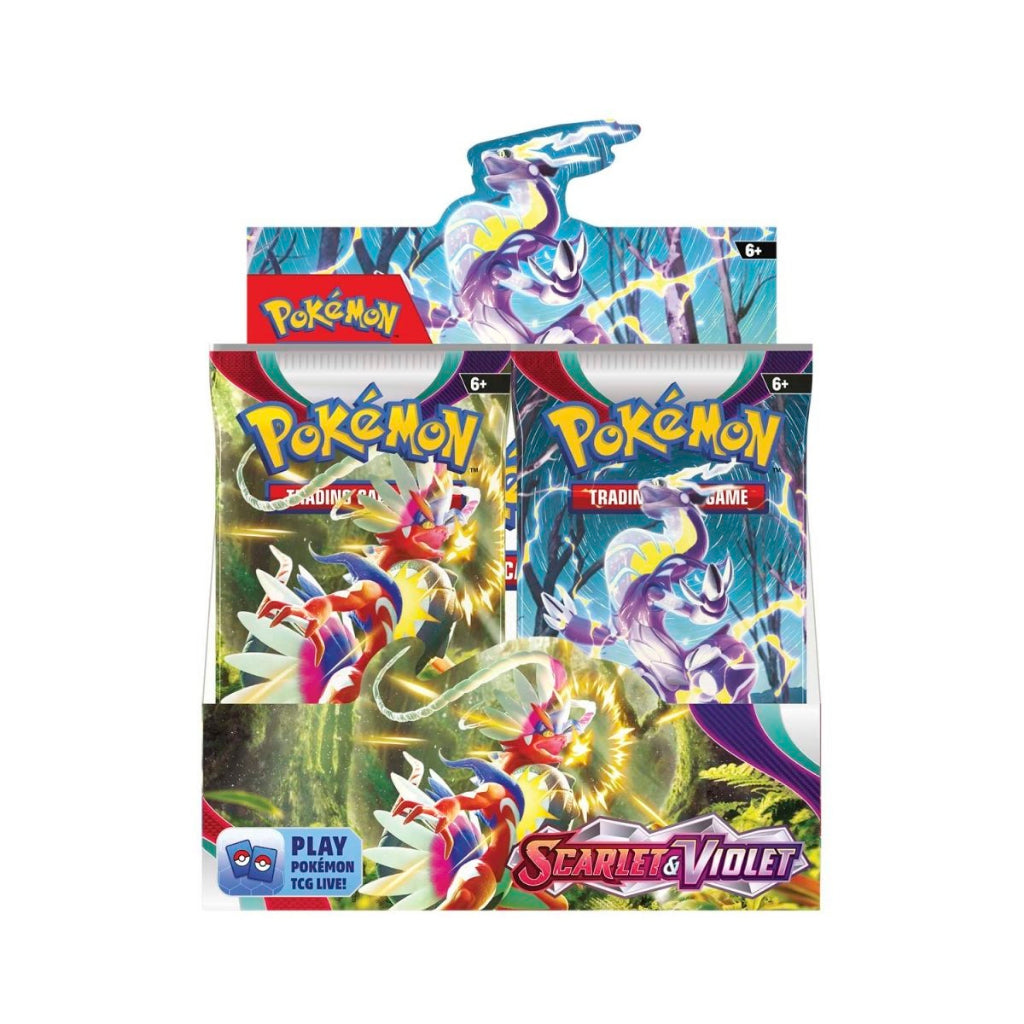 Pokemon TCG Scarlet And Violet Boosters Pack Bundle of 5