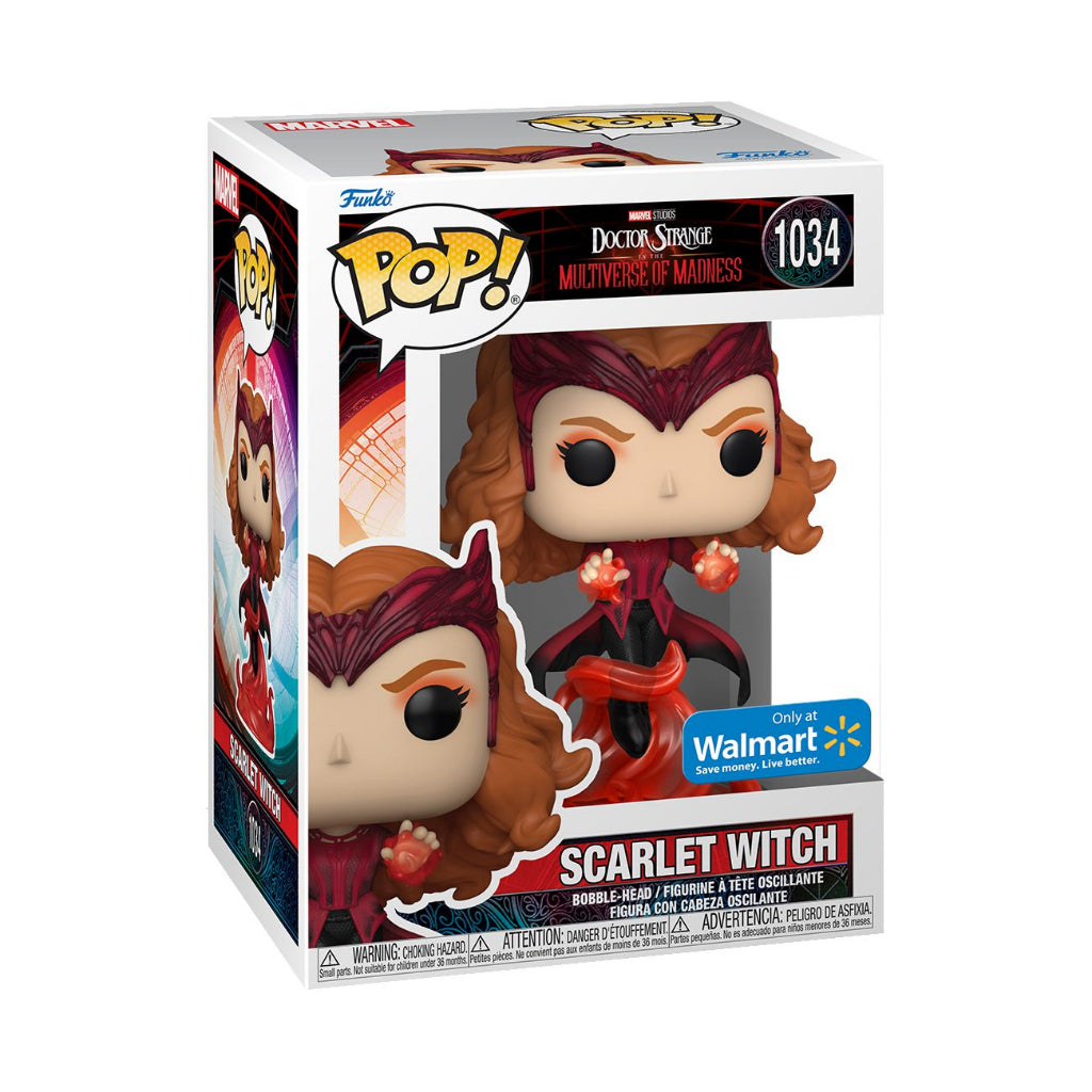 Funko POP Marvel Doctor Strange Multiverse Madness 1034 Scarlet Witch Walmart Exclusive