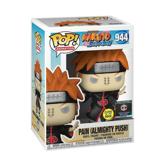 Funko POP Naruto Shippuden 944 Pain (Almighty Push) GITD Chalice Exclusive