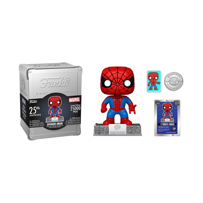 Funko POP Marvel Spider-Man Collection Funko 25th Anniversary 2023 Summer Convention Exclusive LE25000