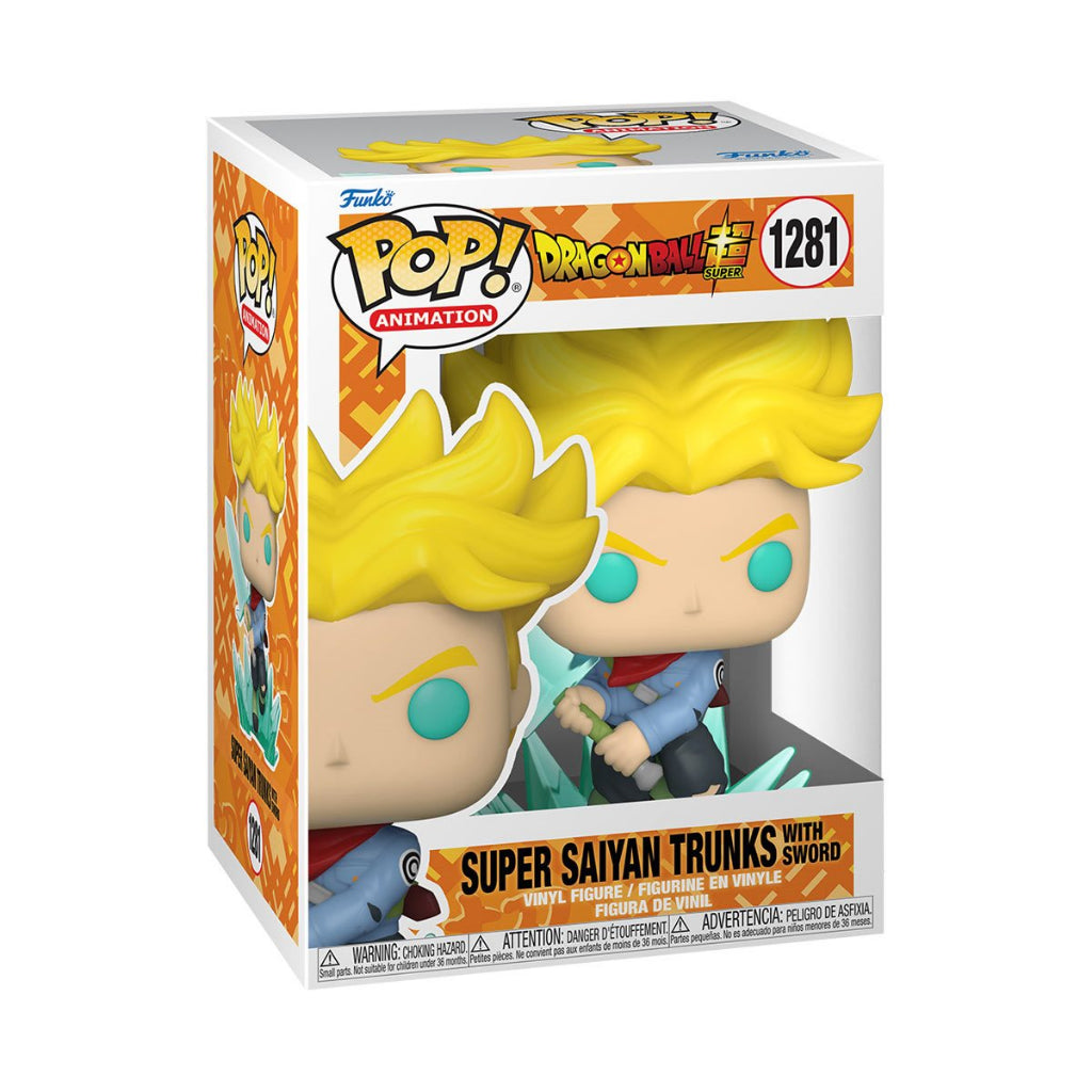 Funko POP Dragon Ball Super 1281 Super Saiyan Trunks with Sword