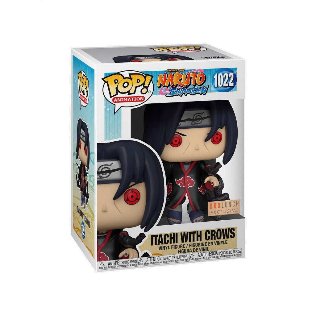 Funko POP Naruto Shippuden 1022 Itachi with Crows Boxlunch Exclusive