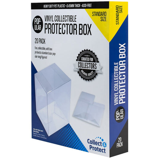 Funko POP Vinyl Collectible Soft Collapsible Protector Box 20-Pack Entertainment Earth