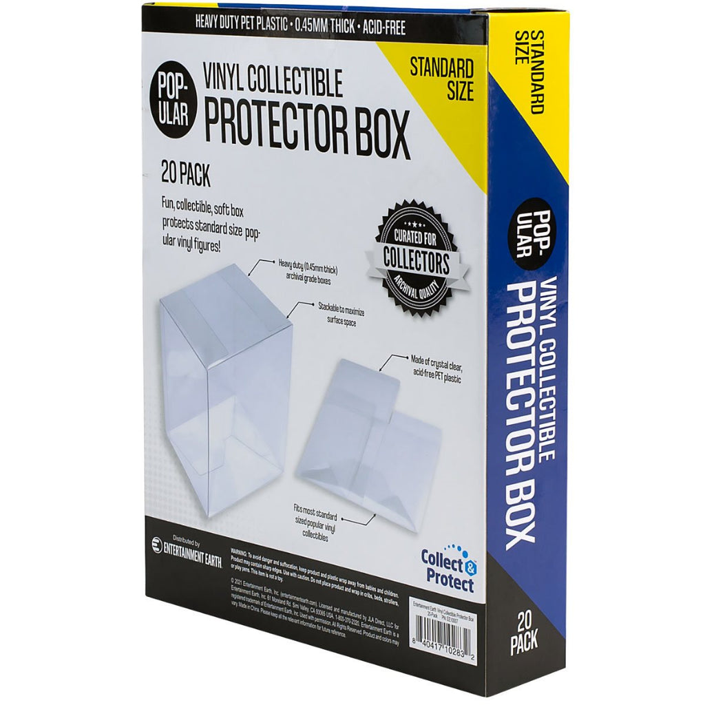 Funko POP Vinyl Collectible Soft Collapsible Protector Box 20-Pack Entertainment Earth