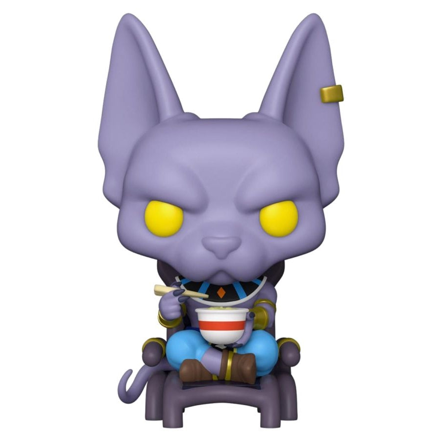 Funko POP Dragon Ball Super 1110 Beerus (Eating Noodles) Hot Topic Exclusive