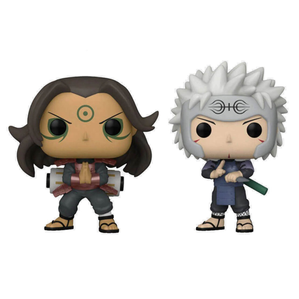 Funko POP Naruto Shippuden Hashirama & Tobirama 2 Pack AE Exclusive