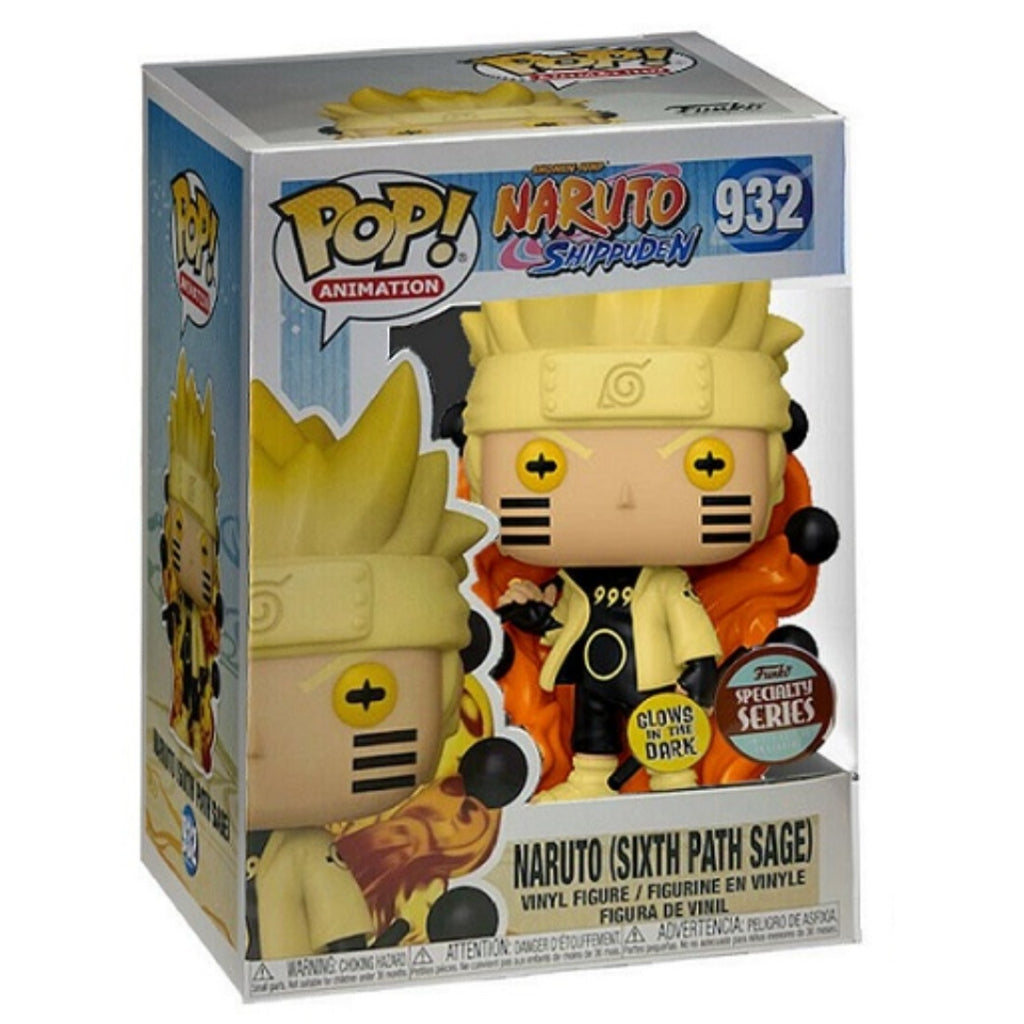 Funko POP Naruto Shippuden 932 Naruto Six Path Sage (GITD) Specialty Series