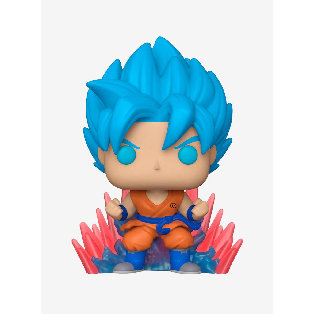 Funko POP Dragon Ball Super 1256 SSGSS Goku (Kaio-Ken Times Twenty) GITD Boxlunch Exclusive
