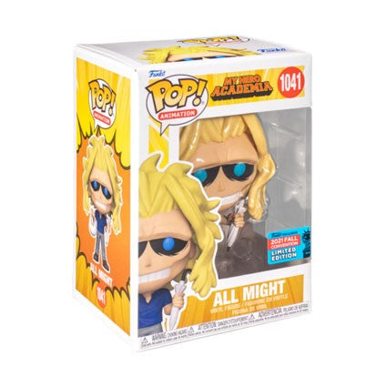 Funko POP My Hero Academia 1041 All Might 2021 Fall Convention Exclusive