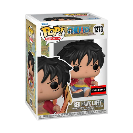 Funko POP One Piece 1273 Red Hawk Luffy AAA Anime Exclusive