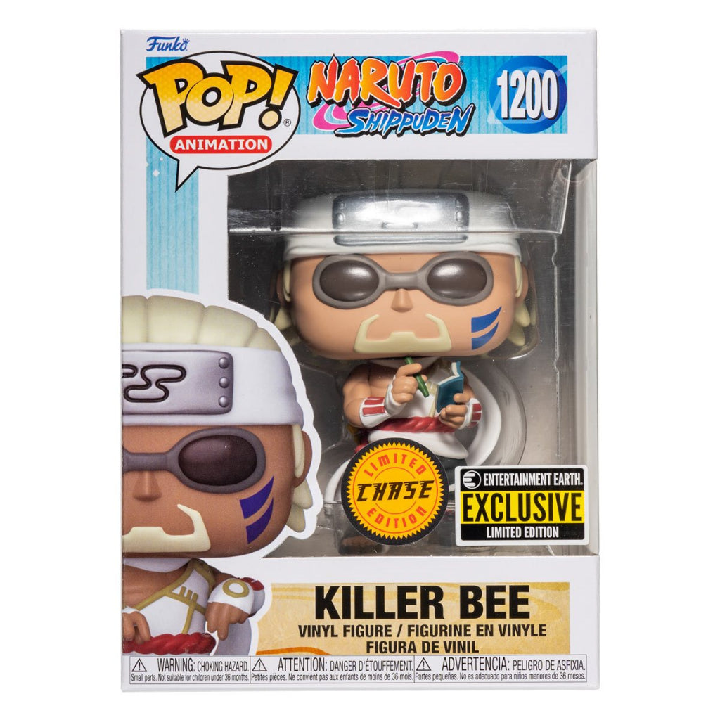 Funko POP Naruto Shippuden 1200 Killer Bee Entertainment Earth Exclusive Chase
