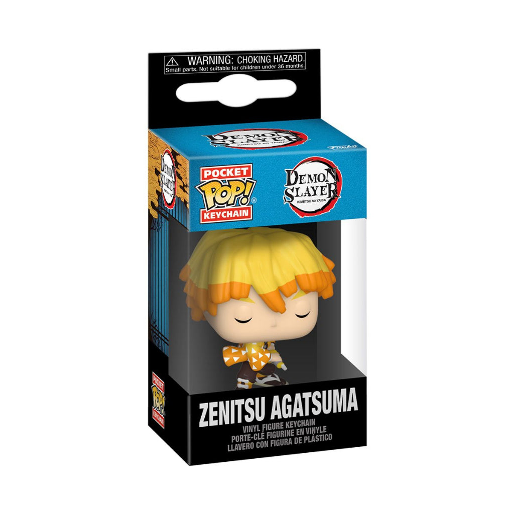 Funko POP Demon Slayer Zenitsu Agatsuma Pocket Pop! Key Chain