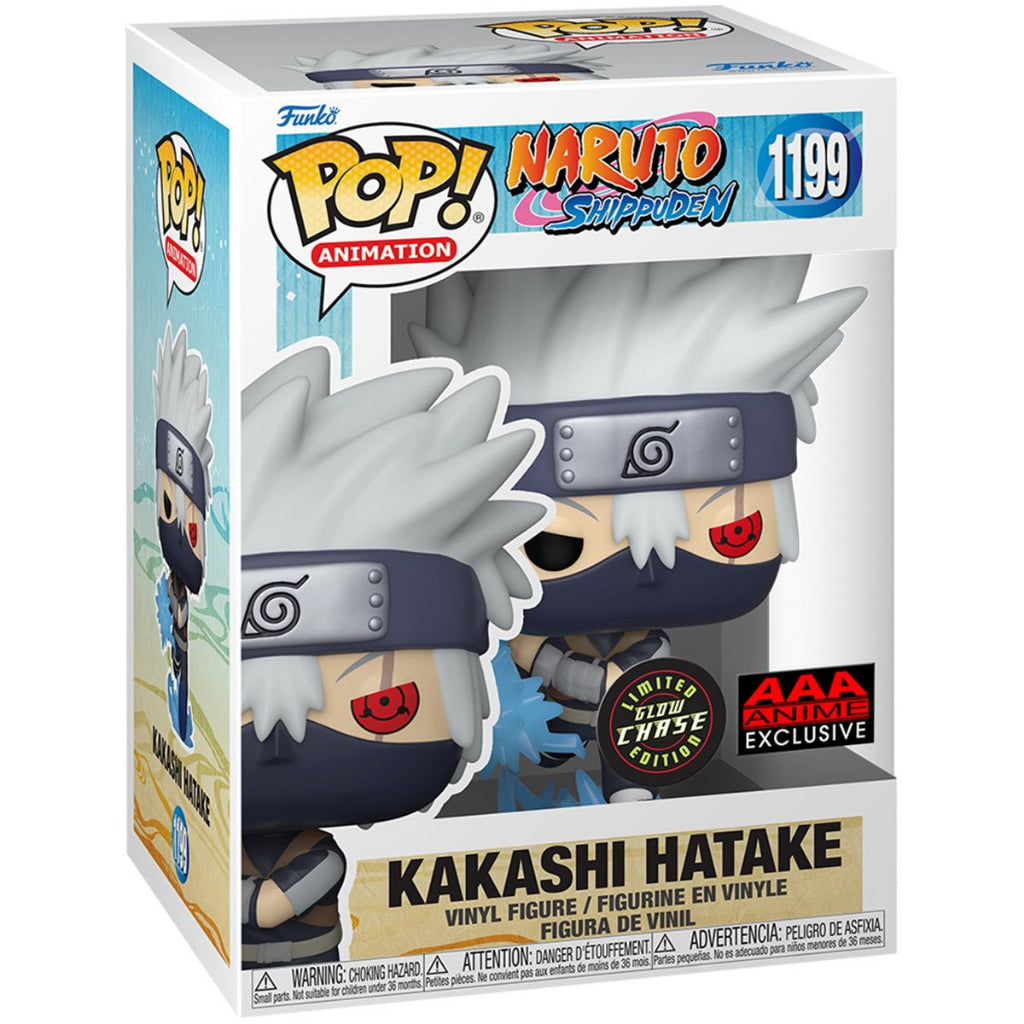 Funko POP Naruto Shippuden 1199 Kakashi Hatake AAA Anime Exclusive Chase