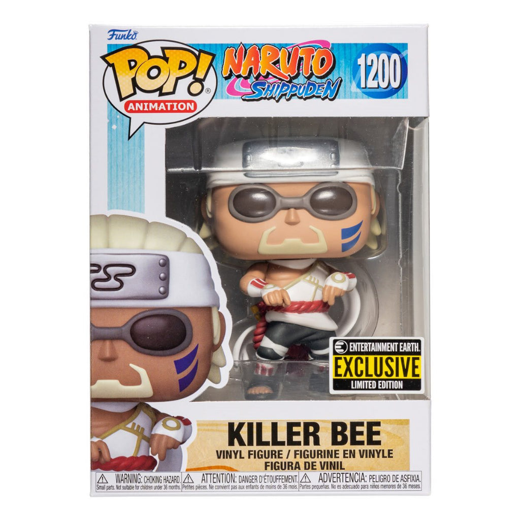 Funko POP Naruto Shippuden 1200 Killer Bee Entertainment Earth Exclusive