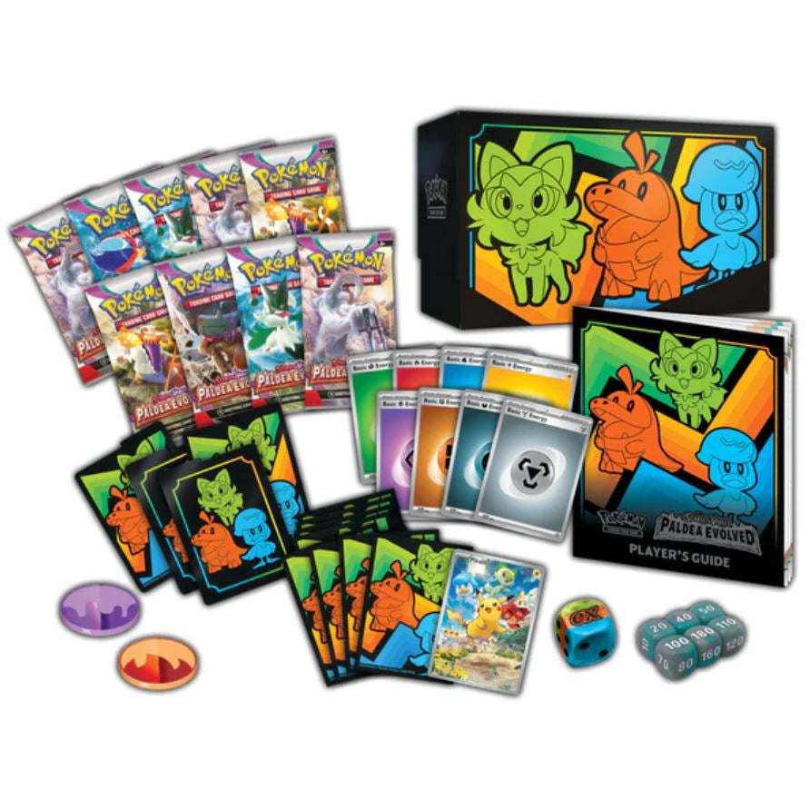 Pokémon TCG: Scarlet & Violet SV02 Paldea Evolved Elite Trainer Box ETB