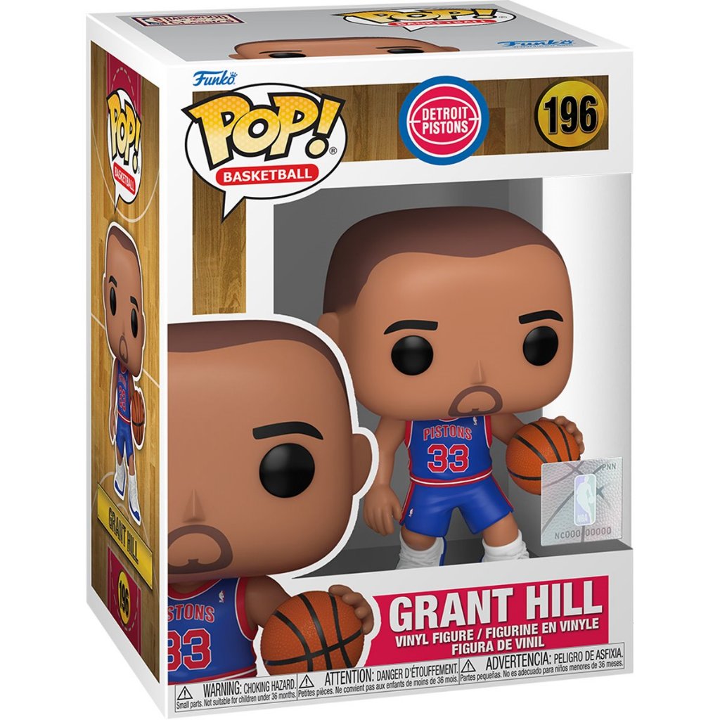 Funko POP NBA Detroit Pistons 196 Grant Hill
