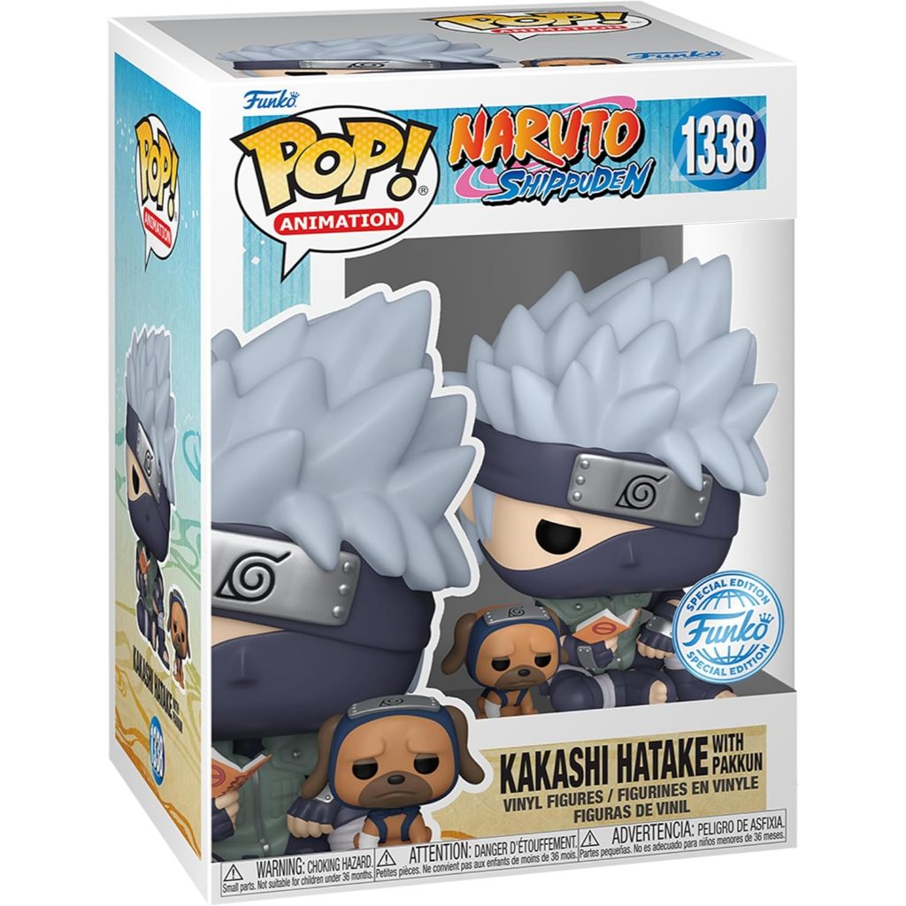 Funko POP Naruto Shippuden 1338 Kakashi with Pakkun (SE)