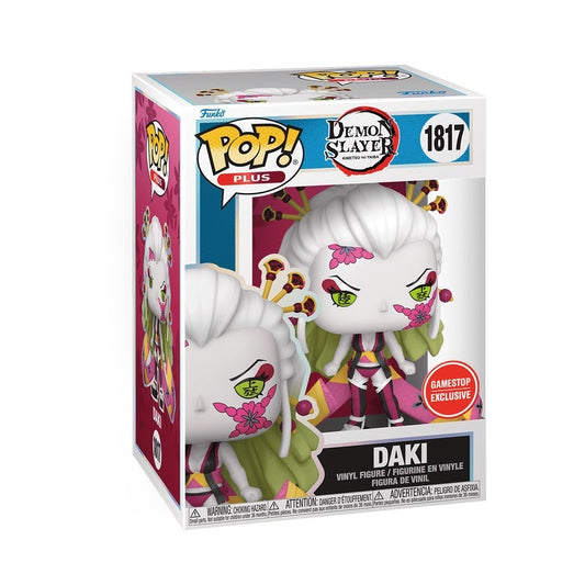 Funko POP Demon Slayer 1817 Daki Gamestop Exclusive Pop Plus
