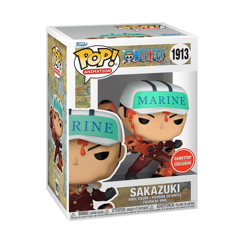 Funko POP One Piece 1913 Sakazuki Gamestop Exclusive