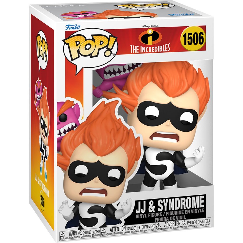 Funko POP The Incredibles 1506 JJ and Syndrome