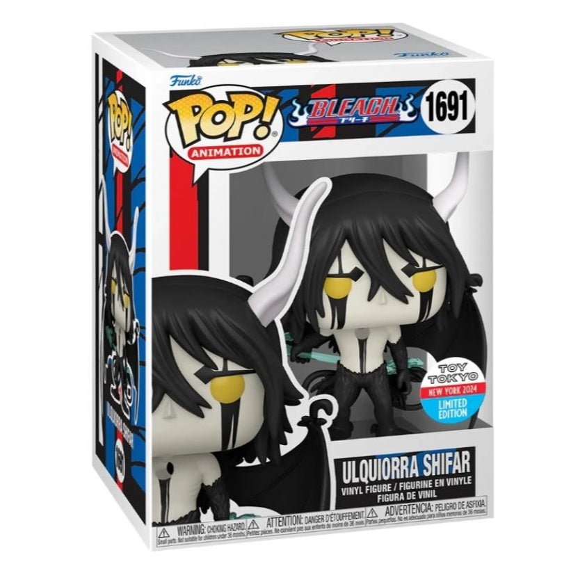 Funko POP Bleach 1691 Ulquiorra Shifar 2024 Fall Convention NYCC Toy Tokyo Exclusive