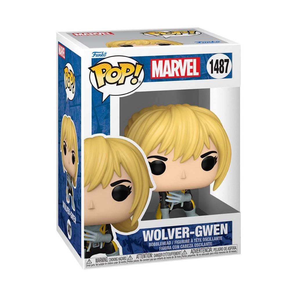 Funko POP Marvel Spider-Gwen: Gwenverse 1487 Wolver-Gwen