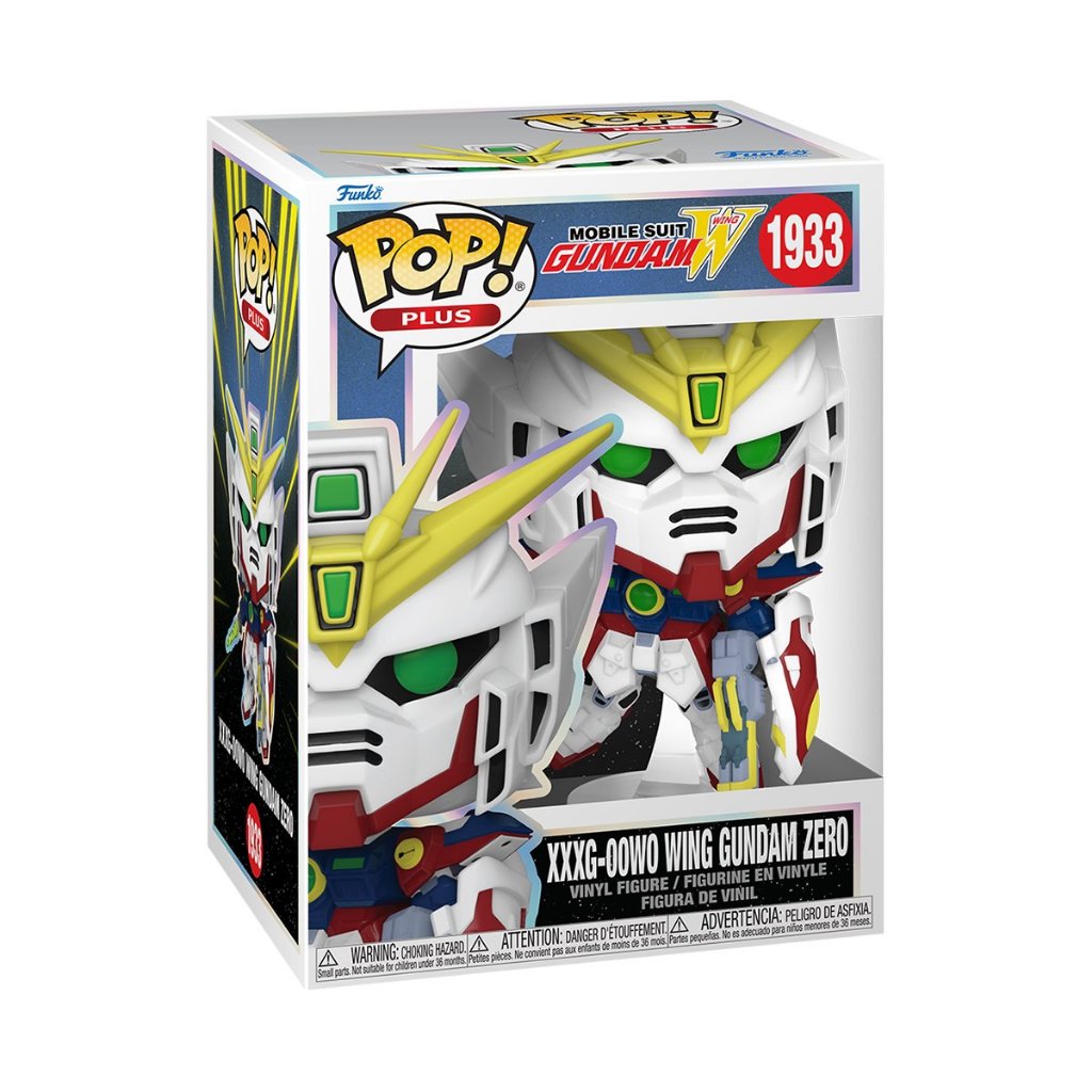 Funko POP Mobile Suit Gundam Wing 1933 XXXG-00W0 Wing Gundam Zero Pop Plus