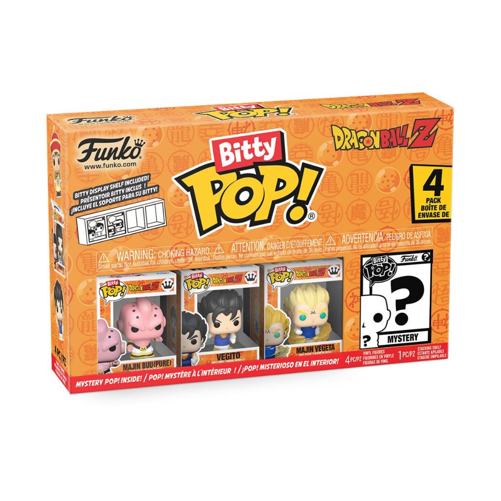 Funko Dragon Ball Z Kid Buu Bitty Pop! 4-Pack Specialty Series