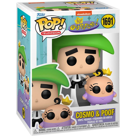 Funko POP The Fairly OddParents 1691 Cosmo & Poof