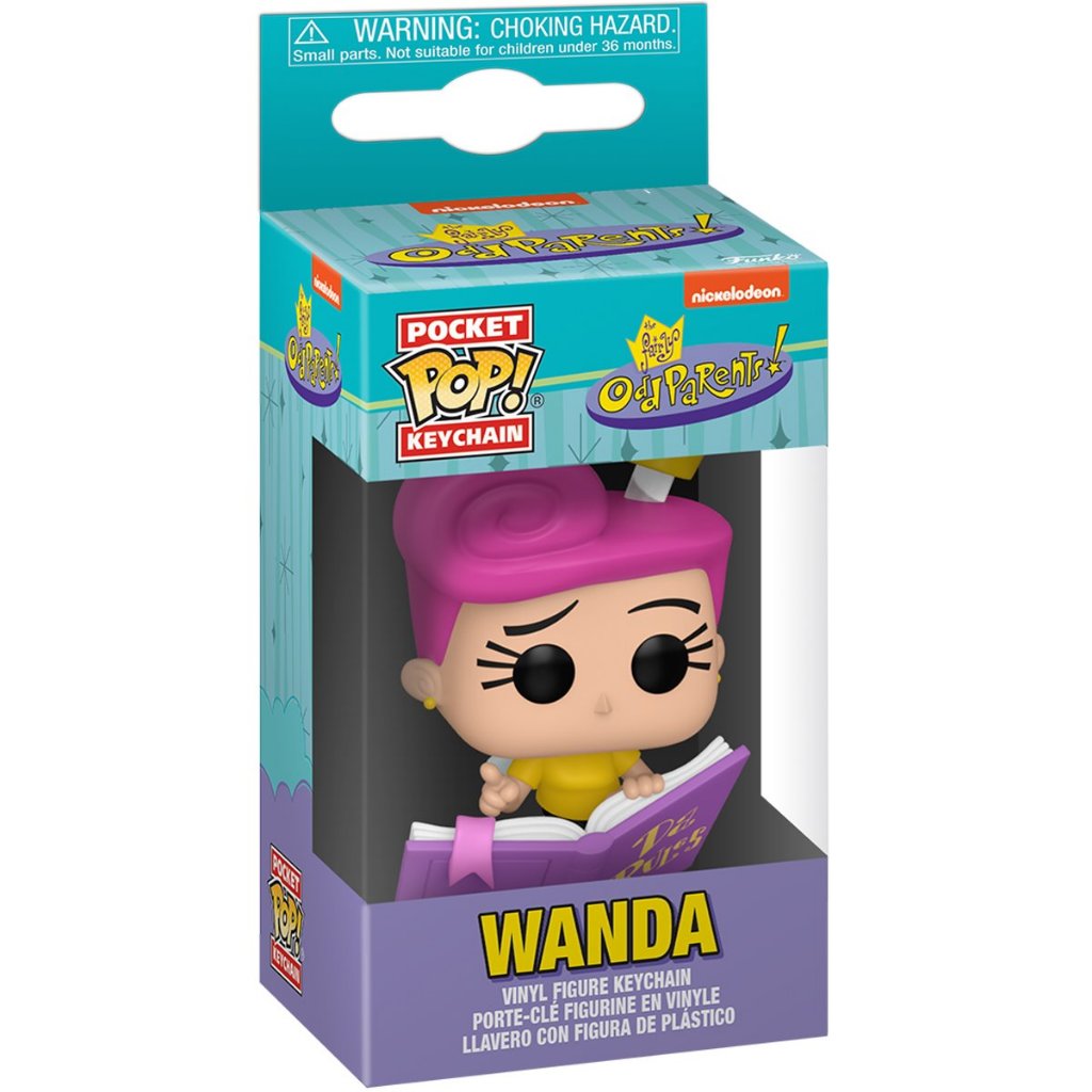 Funko POP The Fairly OddParents Wanda with Da Rules Pocket Pop! Key Chain