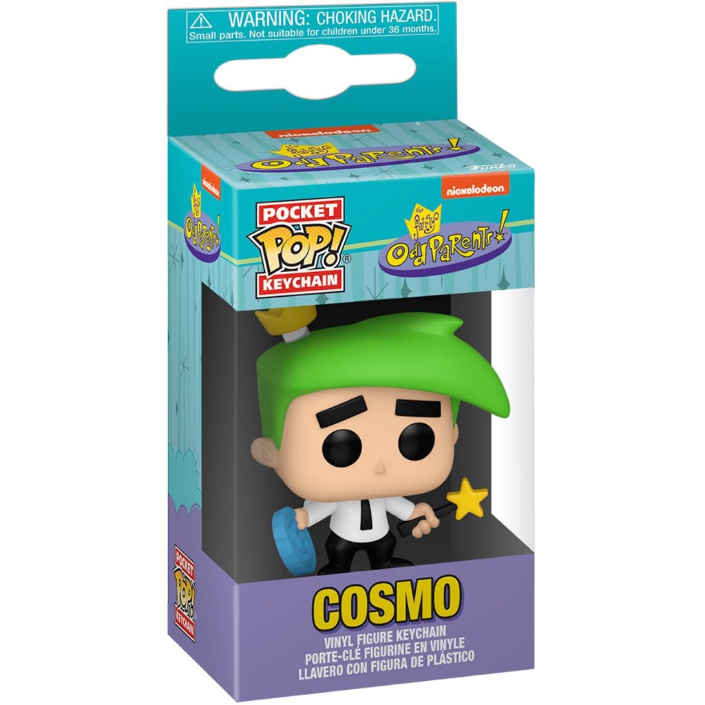 Funko POP The Fairly OddParents Cosmo Pocket Pop! Key Chain