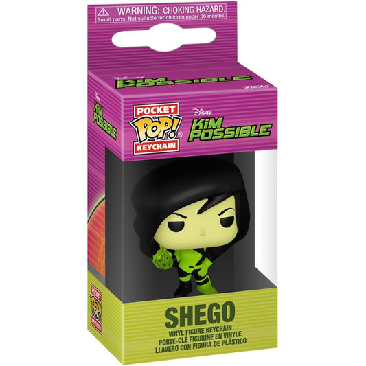 Funko POP Kim Possible Shego Pocket Pop! Key Chain