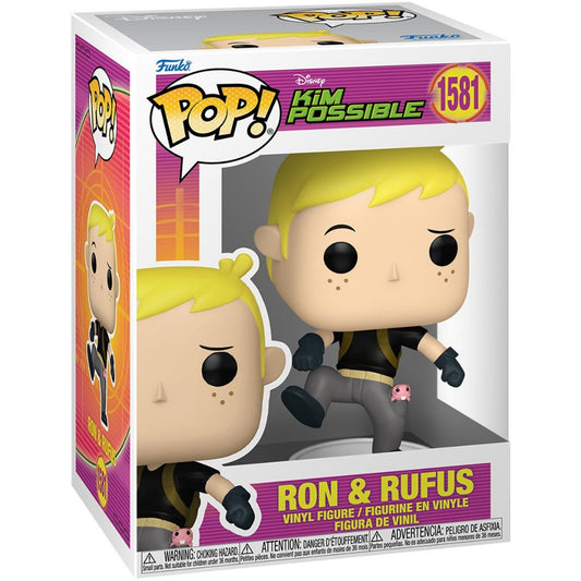 Funko POP Kim Possible 1581 Ron & Rufus