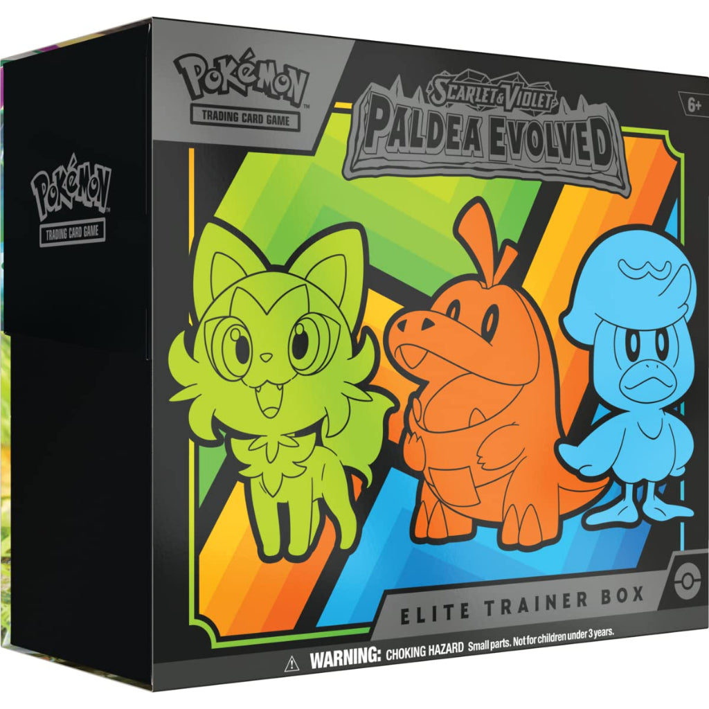 Pokémon TCG: Scarlet & Violet SV02 Paldea Evolved Elite Trainer Box ETB