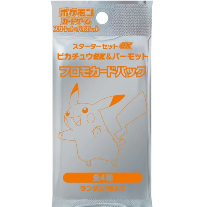 Pokemon TCG Scarlet and Violet Starter Set ex Pikachu and Pawmot