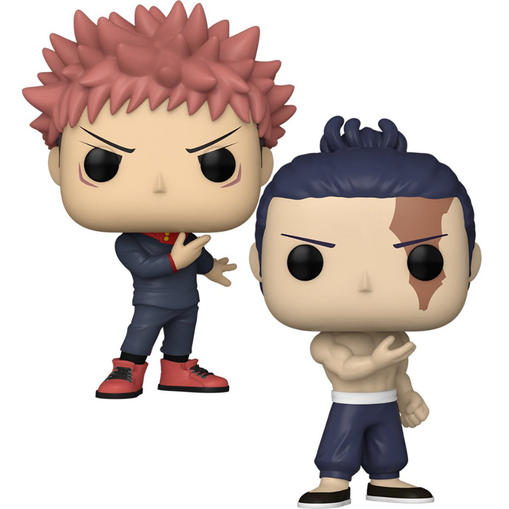 Funko POP Jujutsu Kaisen Yuji Itadori and Aoi Todo 2 Pack