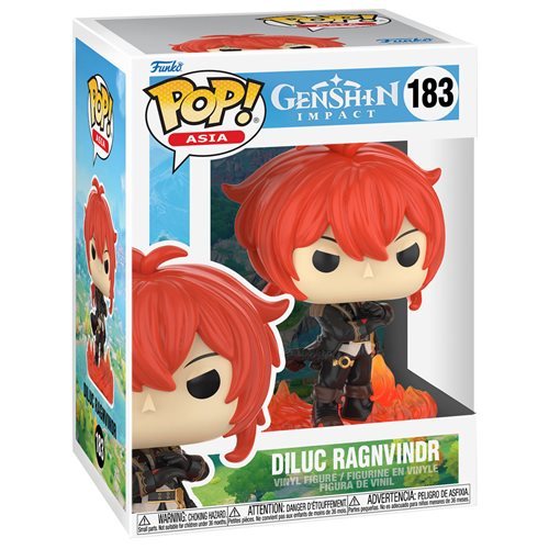 Funko POP Genshin Impact 183 Diluc Ragnvindr