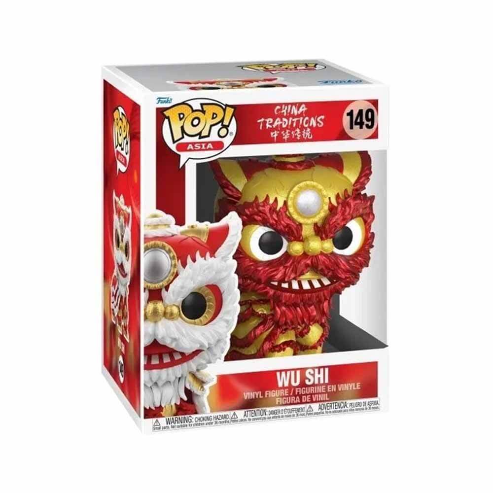 Funko POP China Traditions 149 Wu Shi (Red) 6-Inch